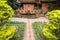 Goddess Lakshmi`s footprints at the entrance of the house. Tihar Deepawali festival and Newari New Year in Kathmandy