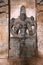 Goddess Sarsvati, niche in a mandapa leading to the ardha-mandapa, Airavatesvara Temple, Darasuram, Tamil Nadu