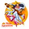 Goddess of Wisdom Saraswati for Vasant Panchami India festival background