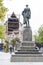 The Godley Statue situated in front of the Christchurch Cathedral at the Cathedral Square as a commemoration to John Robert Godley