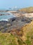 Godrevy lighthouse and island St Ives Bay Cornwall coast