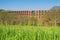 Goeltzsch Viaduct railway bridge in Germany - Worlds largest brick bridge