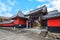 Goganji Temple (Red Wall Temple) established by the daimyo Kuroda Yoshitaka and founded by the