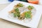 Goi Cuon - Vietnamese fresh summer rolls filled with prawns, por