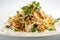 Goi Ga - a flavorful chicken salad made with cabbage, herbs, and a spicy, AI generartive