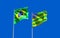 Goias Brazil State Flag