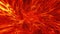 Going through Hell`s Gate, abstract blazing lava tunnel or vortex