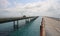 Going to Key West: the seven mile bridge