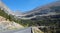 GOING TO THE SUN ROAD AT SIYEH BEND IN GLACIER NATIONAL PARK IN MONTANA USA