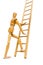 Going up the ladder