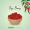 Goji berry background