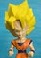 Goku bobble head, Figure of the famous character from the animated series Dragon Ball