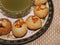 Gol gappe with spicy mint water