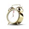 Gold alarm clock with dollar sign