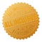 Gold ALL INCLUSIVE Badge Stamp