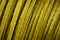 gold aluminum electric cable.background or texture