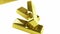 Gold bars pyramid 3d animation High-definition,