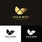 Gold Bird Minimalistic Logo