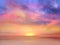 Gold  blue  pink yellow sunset on dramatic skyat sea sunbeam  nature landscape seascape weather forecas