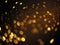 Gold bokeh awards glamour background. ai generative