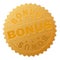 Gold BONUS Badge Stamp