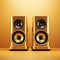 Gold Bookshelf Speakers: Stylish And Realistic Audio Experience