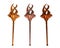 Gold, Bronze & Silver Olympic Torches