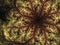 Gold and brown fractal flower