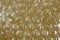 Gold bubblewrap background