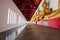 Gold buddha inside interior temple