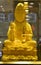 Gold buddha statue of Avalokitesvara in Gold shop , Buddhist bodhisattva Avalokiteshvara sculpture, Goddess of Mercy