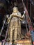 Gold Buddha statue at Gandantegchinlen Monastery in Ulaanbaatar Mongolia