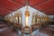 Gold Buddha Statues In Row At Wat Pho Corridor