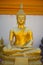 Gold Buddha in Wat Phra That Bang Phuan