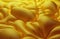 Gold bulb fabric background