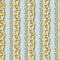 Gold cartoon chain seamless pattern