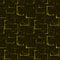Gold carved squares and rhombuses for an abstract glowing background or pattern