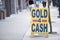 Gold for cash sign