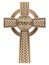 Gold Celtic cross