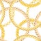 Gold Chain Jewelry Seamless Pattern Background