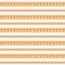 Gold chain lines luxury seamless pattern. For fashion design. Vector