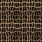 Gold chains and beads on black luxury pattern. For fashion design. Raster