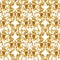 Gold chains damask seamless luxury design. golden Lions pattern. vintage riches lace background. watercolor fleur-de-lis illustrat