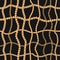 Gold chains luxury seamless pattern. For textile, scarf, cravat design. Vector