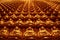 Gold chinese buddha image