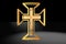 Gold Christian cross