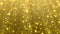 Gold Christmas light particle background loop