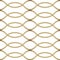 Gold chrome steel Grating seamless structure