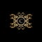 Gold Classy Royal Boutique C Letter logo.