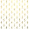 Gold Clef Note Faux Foil Metallic White Musical Symbol Music